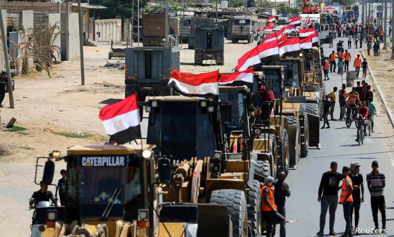 سياسة مصر في إدارة ملف "إعادة إعمار غزة"