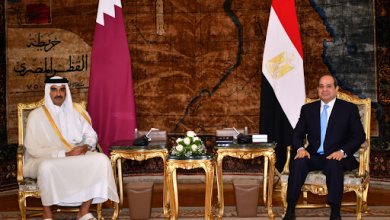 الرئيس السيسي يتوافق وأمير قطر على تطوير التعاون الثنائي بين البلدين في مختلف المجالات