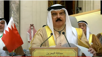 نص كلمة العاهل البحريني الملك حمد بن عيسى آل خليفة أمام قمة جدة للأمن والتنمية